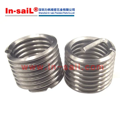 Free Running Wire Thread Insert for Aluminum Die Casting